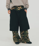 [AG] Double Waist Layered Pants