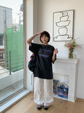 [unisex] Hams Pigment Printing Short Sleeve Tee