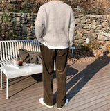 Le Mans Corduroy Wide Pants