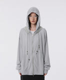 Oversized 2-Hooded Zip Up