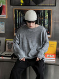Ruffle vintage damage knit