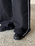 Evel Side Line Wide Long Two-Way Jogger Pants