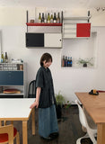 [unisex] Femins Pocket Nylon Over Short Sleeve Shirt
