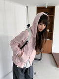 [unisex] Shikyo Waffle Two-Way Over Hood Zip-Up