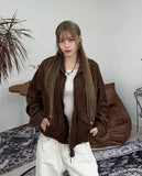 Adele suede jacket