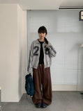 Unan Printing Track Zip-Up