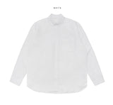 Linen Semi Over Basic Shirt