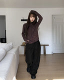 Coel Turtleneck Hand Warmer Hooded T-Shirt