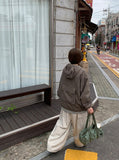 Groua Check Over Hood Windbreaker