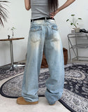 Cien flap pocket curved denim