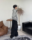 Rotten Pintuck Cargo Banding Pants