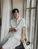 Plen Pleated Short Sleeve Shirt