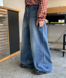 Ryudo Wide Washing Denim Pants