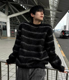 Pino Mohair Stripe Knit