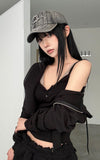 Side Ruffle Up