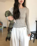 Muni Warm Touch Stripe Long Sleeve