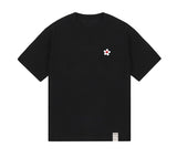 Small Flower Heart Short Sleeve Tee