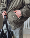 Bern Cotton Crop Zipper Blouson