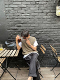 Mix two-tone vest