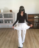 Aren Hood Wrap Long Sleeve T-Shirt