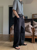 Leah Curved Cotton Pants