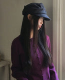 Neran Wool Pleated Cap