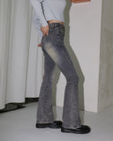 Safin Y2K Washing Bootcut Denim Pants