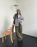 [MADE] Mabe Vintage Wide Linen Banding Pants