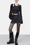 Unain Garterbelt Unbalanced Stockings