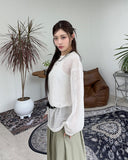 Lua Net Knit Long Sleeve