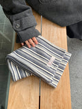 [BAONHAUS] Henfer Stripe Knit Muffler