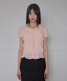 Saya Frill Puff Blouse