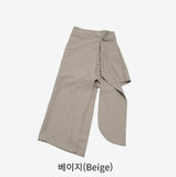 Luen Unbal Knotted Wrap Pants