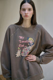 My Love Raglan Pigment Sweatshirt
