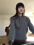 Nakita Stripe Hooded Knit