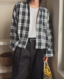 Country crop check shirt