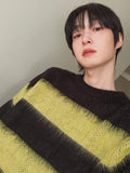 Ellic Brush Striped Knit