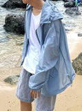 Summer thin wind hood jacket