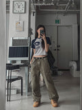 Mute Dying Wide Cargo Pants