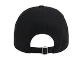 Bear Black Heart Embroidery Ball Cap
