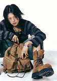 [Handmade/LAN ARCHIVE] Suede Long Desert Boots