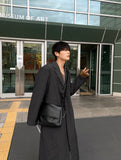 Ninsz three-button blazer coat