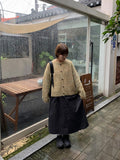 Pkiden Bokashi Knit Over Cardigan