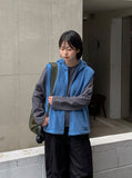 [BAONHAUS] Camrover Fleece Hood Vest