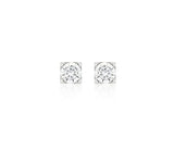 Essence Silver (W) H Moissanite Earrings 0.5CT