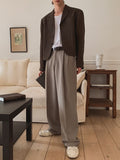 Reeves Side Banding One-Tuck Slacks