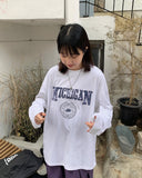 [unisex] Missy Printing Over Long Sleeve Tee