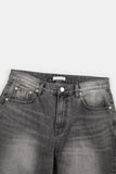 Freeze destroyed gray denim pants
