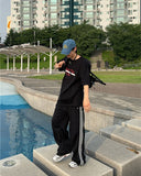 Junkie button track pants