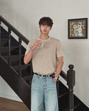 Roel Cable Round Short Sleeve Knit
